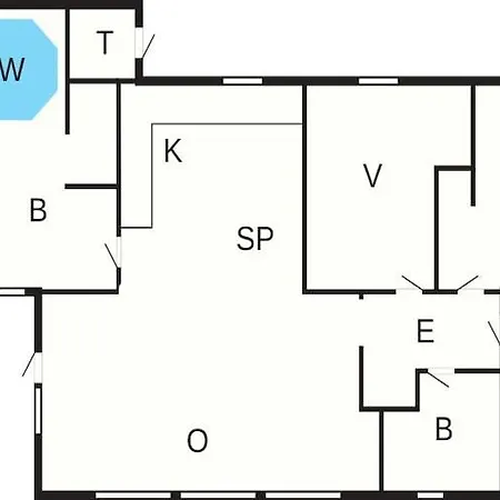Vakantiehuis 6 Person In Ansager